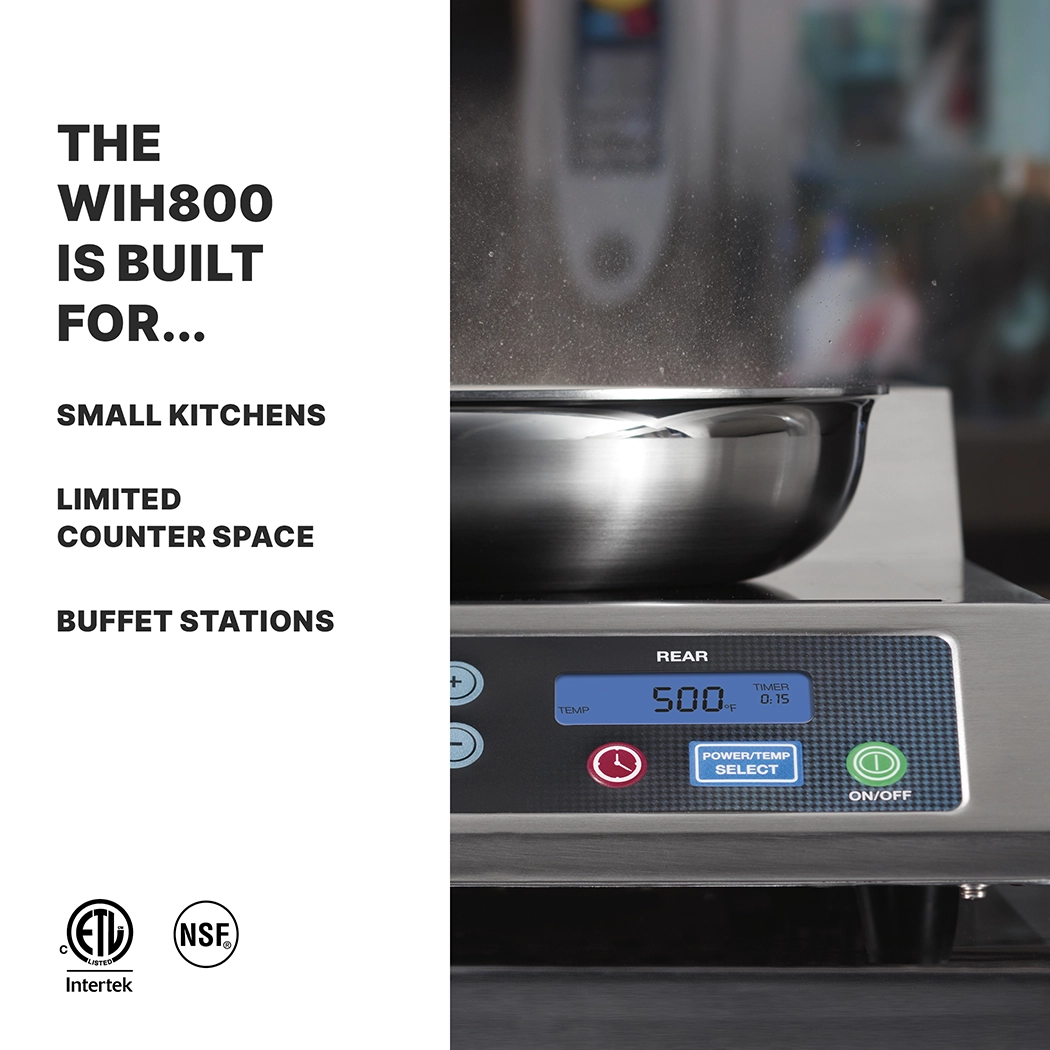 Step-Up Double Induction Range